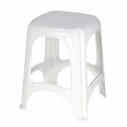 BANQUETA PLASTICO NITERÓI BRANCO TRAMONTINA