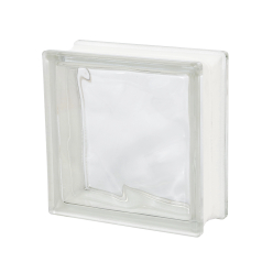 BLOCO DE VIDRO WAVE INCOLOR 19X19X8 SEVES/ARTENS