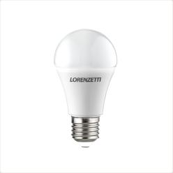 LÂMPADA  LED BULBO  9W BIVOLT BRANCO LORENZETTI