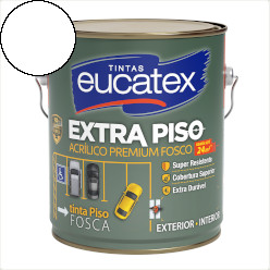 TINTA ACRÍLICA PISO 3,6L BRANCO EUCATEX